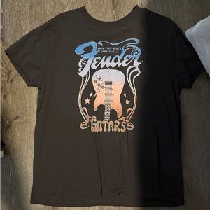 Fender Black and Blue Graphic Tee